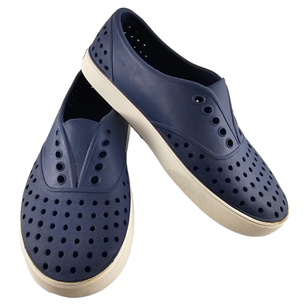 Native Miller Blue Slip On Water Shoe Unisex Women's Size 5 Men's Size 3